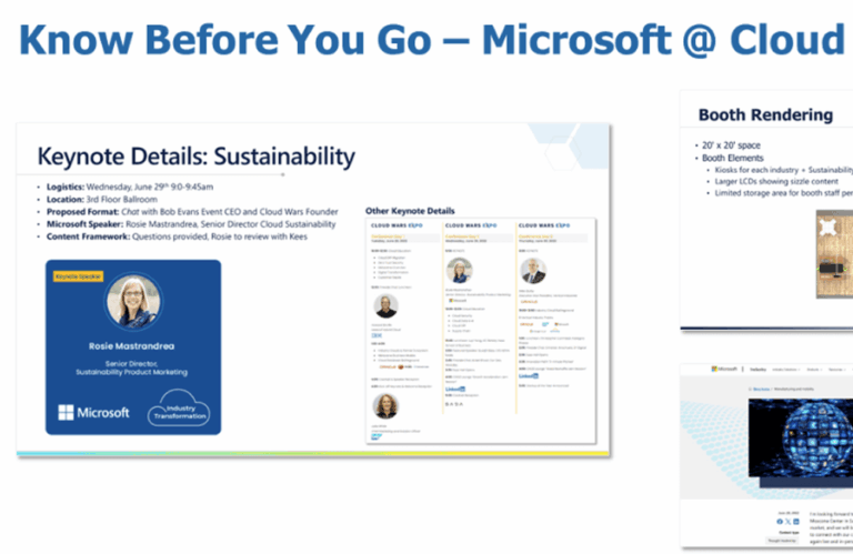 Industry Cloud-Wars Event Management