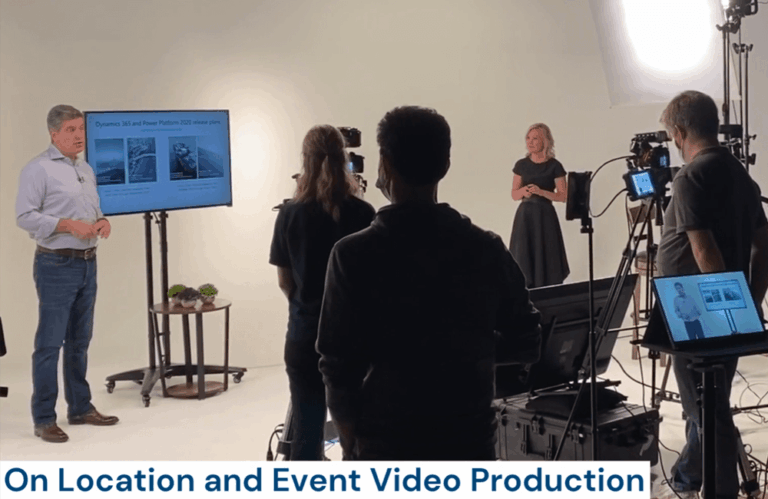 Onsite Video Production Studio at Your Event